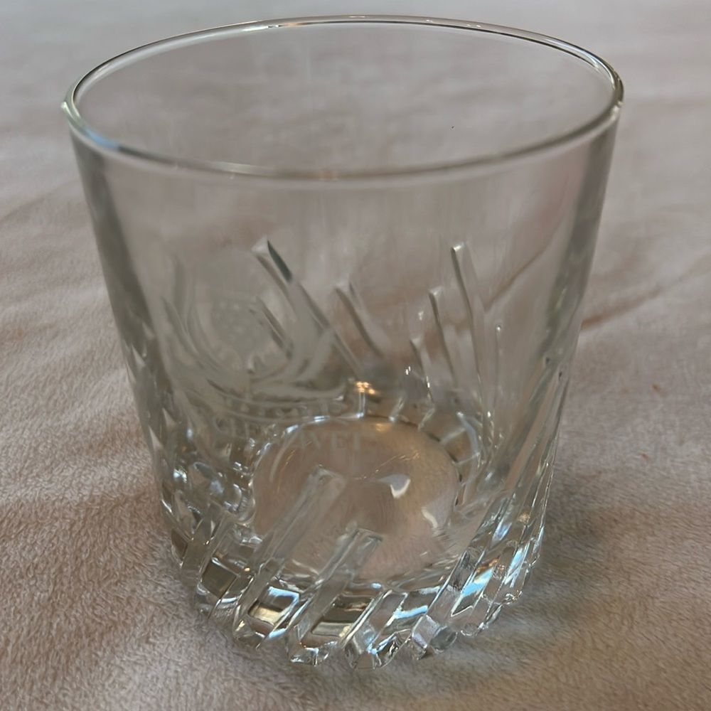 The Glenlivet 8 Oz  Rock Highball Blended Scotch Whiskey Cocktail Cut Glass